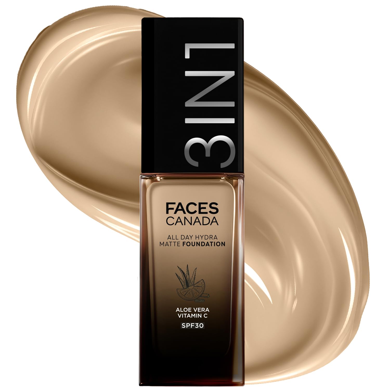 Amazon.com : FACESCANADA All Day Hydra Matte Foundation with SPF